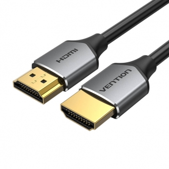 Video vadi, kabeļi - Ultra Thin HDMI HD Cable 0.5m Vention ALEHD (Gray) ALEHD - ātri pasūtīt no ražotāja