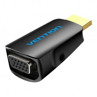 Video mikseri - HDMI uz VGA adapteris Vention AIDB0 ar 3,5 mm audio AIDB0 - ātri pasūtīt no ražotāja