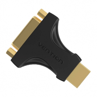 Video mikseri - Переходник HDMI Male to DVI Female Adapter Vention AIKB0 (24 5) AIKB0 - быстрый заказ от производителя