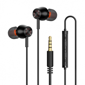 Vairs neražo - Wired earphones Mcdodo HP-3500 (black) HP-3500