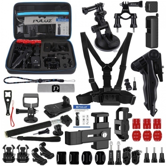 Accessories for Action Cameras - Accessories Puluz Ultimate Combo Kits for DJI Osmo Pocket 43 in 1 PKT47 - quick order from manufacturer