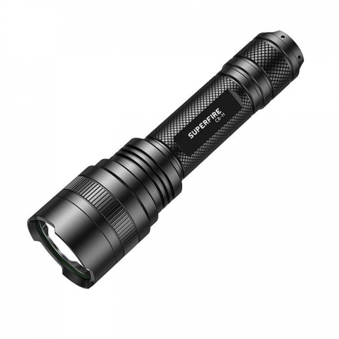 Больше не производится - Flashlight Superfire C8-H, 1200lm, USB