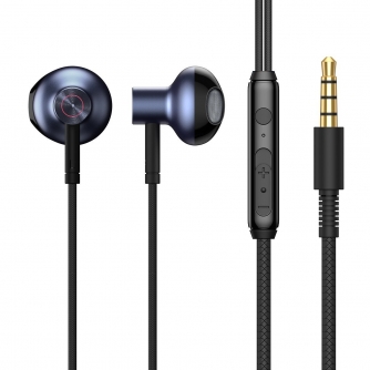 Vairs neražo - Baseus Encok H19 earphones - black NGH19-01