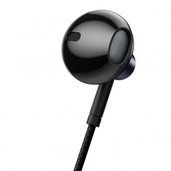 Discontinued - Baseus Encok H19 earphones - black NGH19-01