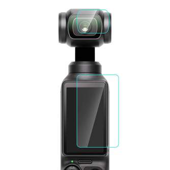 Puluz rūdīta stikla objektīva un ekrāna aizsargs DJI OSMO Pocket 3 PU950T