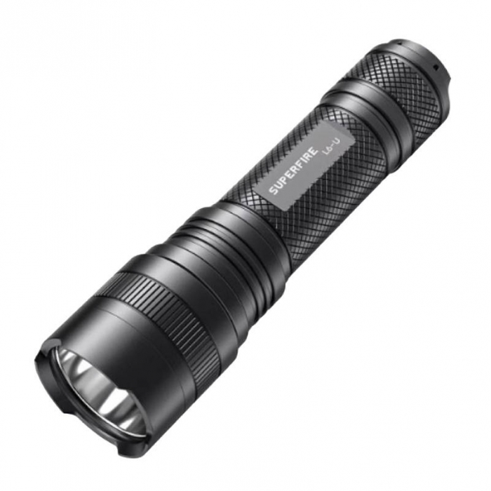 Фонарики - Flashlight Superfire L6-U, 1480lm, USB-C - быстрый заказ от производителя