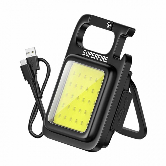 Discontinued - Flashlight Superfire MX16, 600lm, 500mAh, USB-C MX16