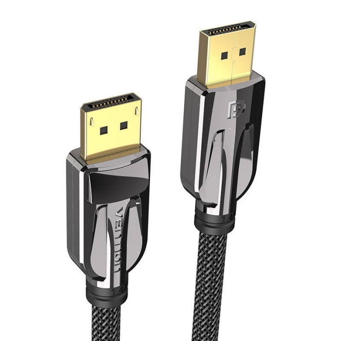 Discontinued - Display Port cable 2x Male, Vention HCABH 8K 60Hz, 2m (black)