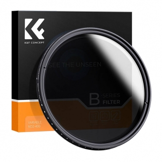 ND neitrāla blīvuma filtri - K&F Concept Slim 55mm Variable ND Filter KF01.1108 - быстрый заказ от производителя