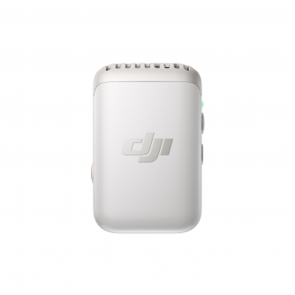 Bezvadu piespraužamie mikrofoni - DJI Mic 2 Transmitter bezvadu mikrofons balts (Pearl White) + magnēta stiprinājums - ātri pasūtīt no ražotāja