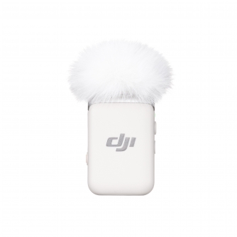 Wireless Lavalier Microphones - DJI Mic 2 Transmitter Pearl White + magnet clip + Windscreen Wireless Lavalier - quick order from manufacturer
