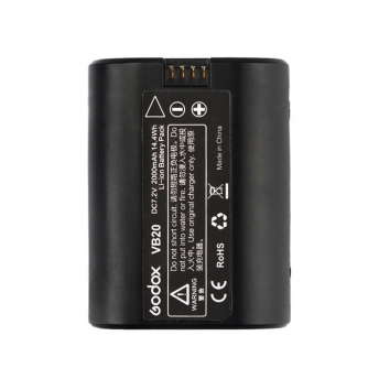 Akumulatori zibspuldzēm - Godox VB20 Rechargeable Lithium-Ion Battery for Ving V350 Flash - ātri pasūtīt no ražotāja