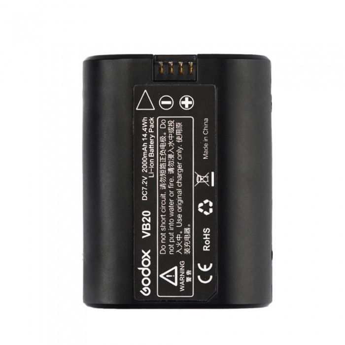 Flash Batteries - Godox VB20 Rechargeable Lithium-Ion Battery for Ving V350 Flash - quick order from manufacturer