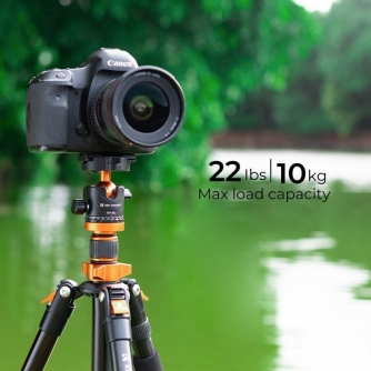 Foto statīvi - K&F Concept K254A3 tripod with BH-28L ball head - быстрый заказ от производителя