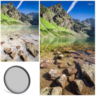 CPL Filters - K&F Concept Classic HMC CPL circular polarizing filter - 67 mm - quick order from manufacturer