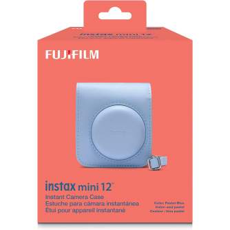 Momentfoto kamera - Фотоаппарат instax mini 12 PASTEL BLUE CASE оригинальный instax mini глянцевый (10шт) - купить сегодня в маг