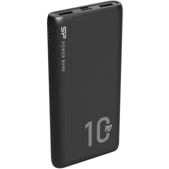 Portatīvie akumulatori - Silicon Power power bank QP15 10000mAh, black SP10KMAPBKQP150K - ātri pasūtīt no ražotāja