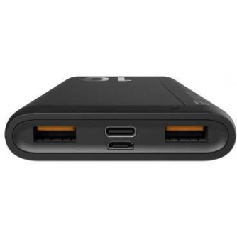 Portatīvie akumulatori - Silicon Power power bank QP15 10000mAh, black SP10KMAPBKQP150K - ātri pasūtīt no ražotāja