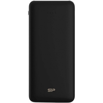 Portatīvie akumulatori - Silicon Power power bank Share C200 20000mAh, black SP20KMAPBK200CPK - ātri pasūtīt no ražotāja