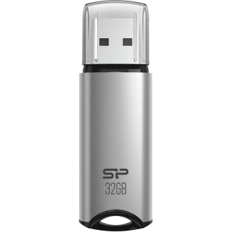 Zibatmiņas - Silicon Power flash drive 32GB Marvel M02, silver SP032GBUF3M02V1S - быстрый заказ от производителя