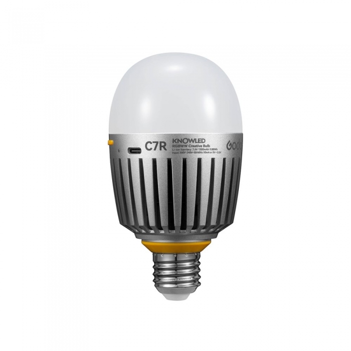 LED gaismas paneļi - Godox C7R Knowled RGBWW LED Bulb - ātri pasūtīt no ražotāja