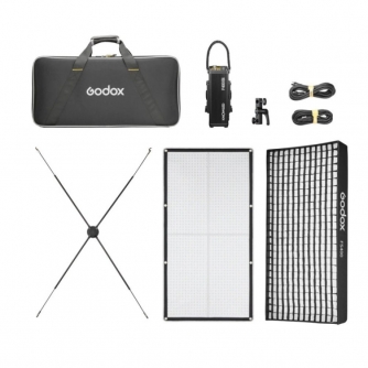 Light Panels - Godox F400Bi Flexible Studio BiColor LED Panel - quick order from manufacturer