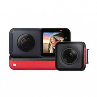 Sporta kameras - Insta360 ONE RS Twin Edition Action Camera Kit - ātri pasūtīt no ražotāja