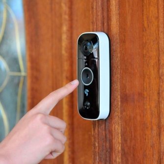 Straumēšanai - Toucan Wireless Video Doorbell with internal Chime - ātri pasūtīt no ražotāja