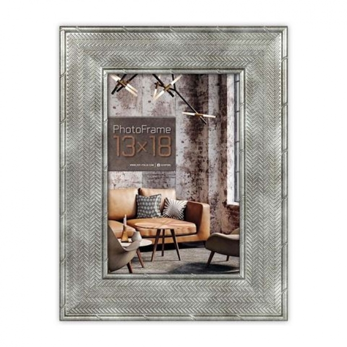 Foto rāmis - Zep Photo Frame KA657S Andria Silver 13x18 cm - быстрый заказ от производителя