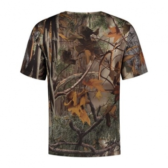 Kamuflāža - Stealth Gear T-shirt Short Sleeve Camo Forest Print size S - быстрый заказ от производителя