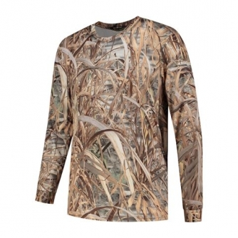 Camouflage - Stealth Gear T-Shirt Long Sleeve Reed size M - quick order from manufacturer