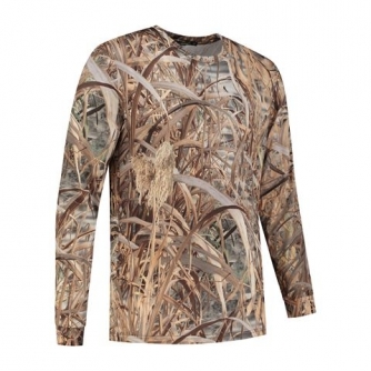 Camouflage - Stealth Gear T-Shirt Long Sleeve Reed size M - quick order from manufacturer