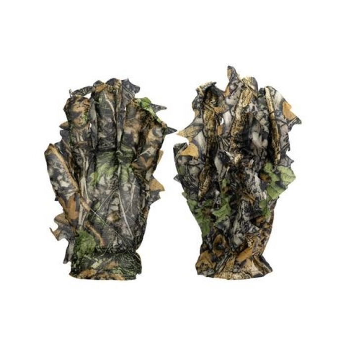 Gloves - Stealth Gear 3D Leaves Camouflage Gloves for Wildlife Photography - quick order from manufacturer