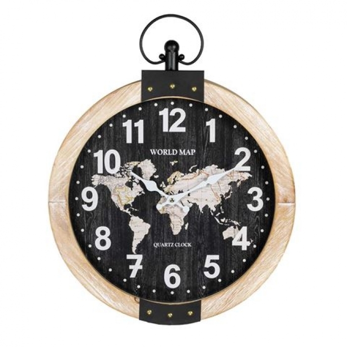 Dāvanas - Zep Wall Art Clock Claude HHC625 40x50x6.5 cm - быстрый заказ от производителя