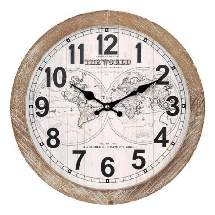 Dāvanas - Zep Wall Art Clock Yvonne HHC535 30x6.5 cm - ātri pasūtīt no ražotāja