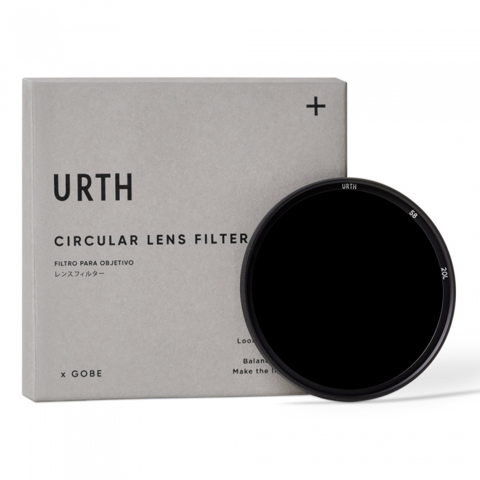 Neutral Density Filters - Urth 58mm ND1000 (10 Stop) Lens Filter (Plus+) UND1000PL58 - quick order from manufacturer