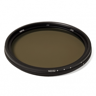 ND neitrāla blīvuma filtri - Urth 77mm ND2-32 (1-5 Stop) Variable ND Lens Filter (Plus+) UNDX32PL77 - быстрый заказ от производи