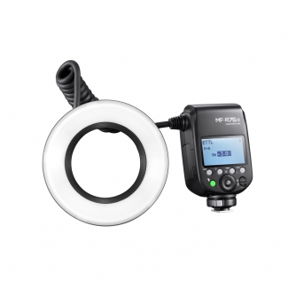 Flashes On Camera Lights - Godox MF-R76N TTL Macro Ring Flash Nikon MF R76N - quick order from manufacturer