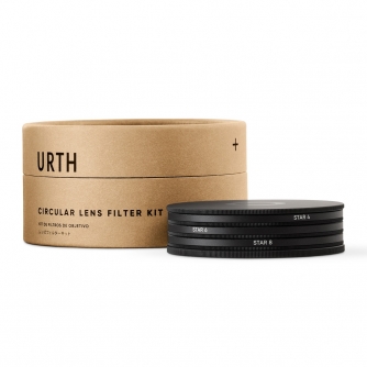 Cross Screen Star - Urth 40.5mm Star 4 point, 6 point, 8 point Lens Filter Kit UFKSTARST40 - quick order from manufacturer