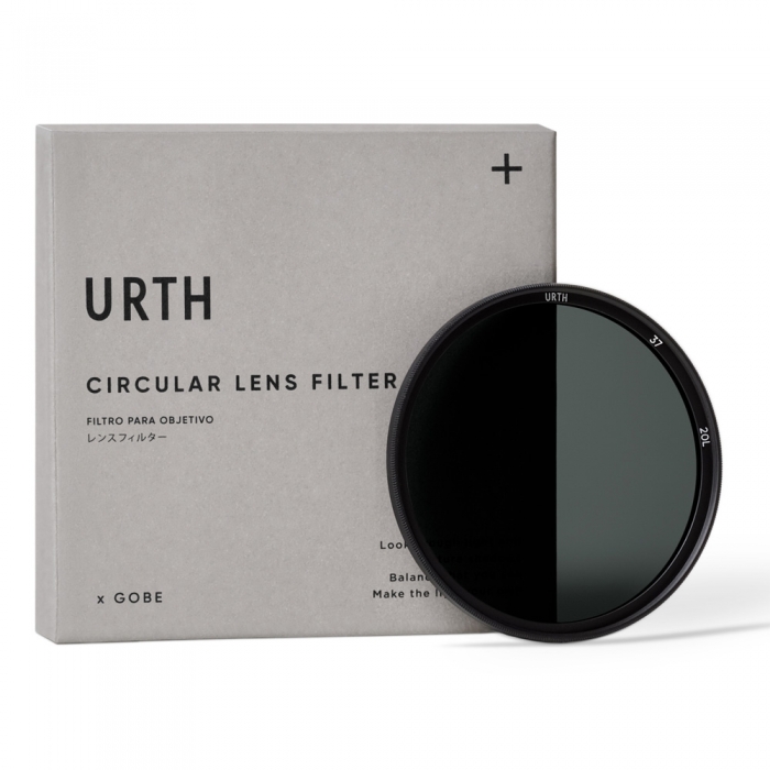 ND neitrāla blīvuma filtri - Urth 37mm ND8 (3 Stop) Lens Filter (Plus+) UND8PL37 - быстрый заказ от производителя