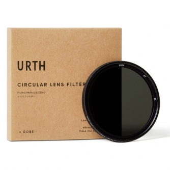 Neutral Density Filters - Urth 67mm ND2-400 (1-8.6 Stop) Variable ND Lens Filter UNDX400ST67 - quick order from manufacturer