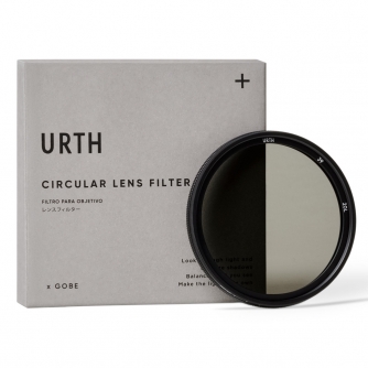 ND neitrāla blīvuma filtri - Urth 39mm ND2-32 (1-5 Stop) Variable ND Lens Filter (Plus+) UNDX32PL39 - быстрый заказ от производи