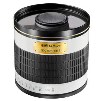 Objektīvi bezspoguļa kamerām - Walimex 500/6.3 DX Mirror Tele Lens Sony E-Mount 17371 - ātri pasūtīt no ražotāja