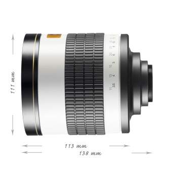 Mirrorless Lenses - Walimex pro 800/8,0 CSC Mirror Sony E white - quick order from manufacturer