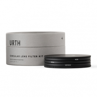 Neutral Density Filters - Urth 37mm ND8, ND64, ND1000 Lens Filter Kit (Plus+) UFKND3PPL37 - quick order from manufacturer