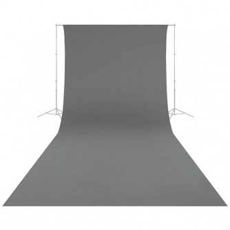 Holders Clamps - Caruba Wrinkle Resistant Backdrop 2,60 x 6 Meter Grijs WRB 1G - quick order from manufacturer