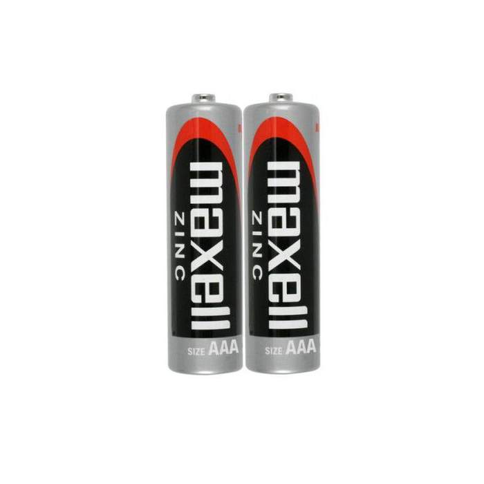 Batteries and chargers - Maxell Zinc AAA / LR03 / MN2400 1.5V zinc-manganese batteries, 2 pc. - buy today in store and with delivery