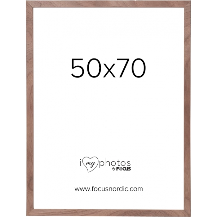 Photo Frames - FOCUS SOUL WALNUT VENEER 50X70 127286 - quick order from manufacturer