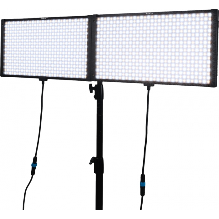 Light Panels - NANLITE DUAL-PANEL COUPLER KIT WITH SOFTBOX FOR PAVOSLIM 120B/120C AS-DPC-PS120-KIT - quick order from manufacturer