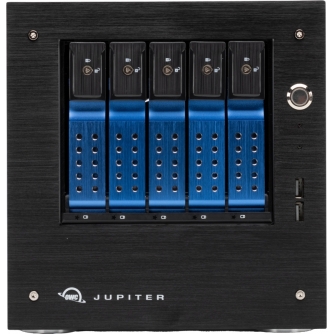 Hard drives & SSD - OWC JUPITER MINI NAS HIGH-PERFORM 10GBE, 5 BAY, 2X10GB + 2X1GB ETHERNET PORTS, 20TB JMIN0535R020H2 - quick order from manufacturer